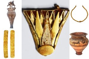 Tarp šimtų radinių – auksinis papuošalas, kokį nešiojo legendinė karalienė