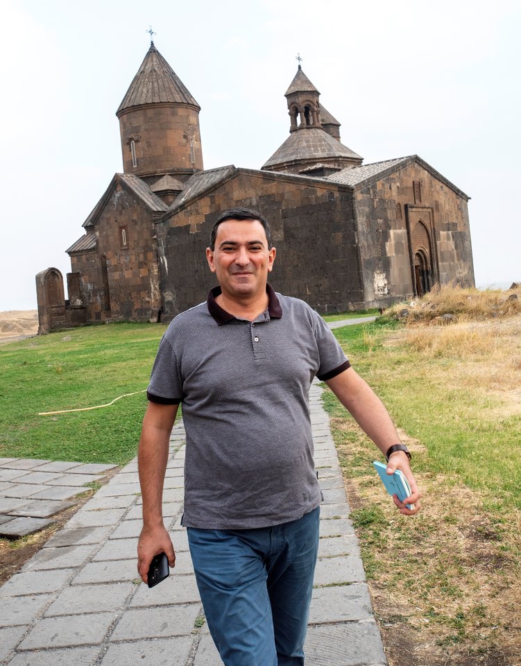 A. Albertjanas dažnai lankydavosi Armėnijoje.<br> A.Stanevičiaus nuotr.