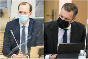 M. Skuodis ir G. Landsbergis dar kartą patvirtino apsisprendimą trauktis iš ministrų postų