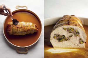 Alfas Ivanauskas dalijasi dviem šventiniais receptais: kalakuto krūtinėlė ir tarta su mandarinais 