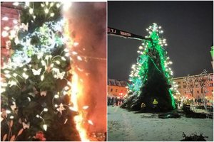 Kauno Kalėdų eglės padegėjo išpuolis apstulbino ir jo artimuosius: naktį slapta išvyko iš tėvų namų