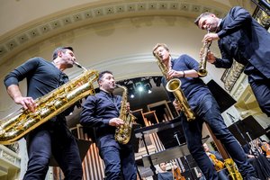 LNSO ir saksofonų kvartetas „Signum“ paminės tango novatoriaus 100-metį