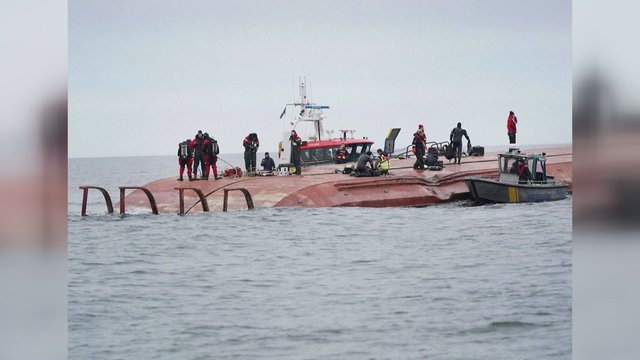 Dėl žūčių pareikalavusio laivų susidūrimo Baltijoje jūroje suimti du žmonės: galimai buvo girtuokliaujama