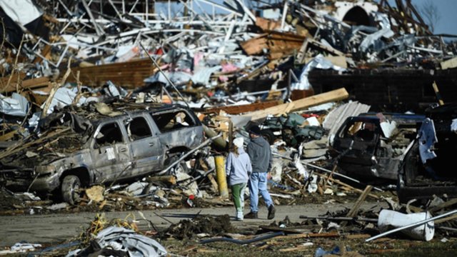 JAV tornadų aukų skaičius padidėjo iki 88: žuvusiųjų amžius – nuo penkių mėnesių iki 86 metų