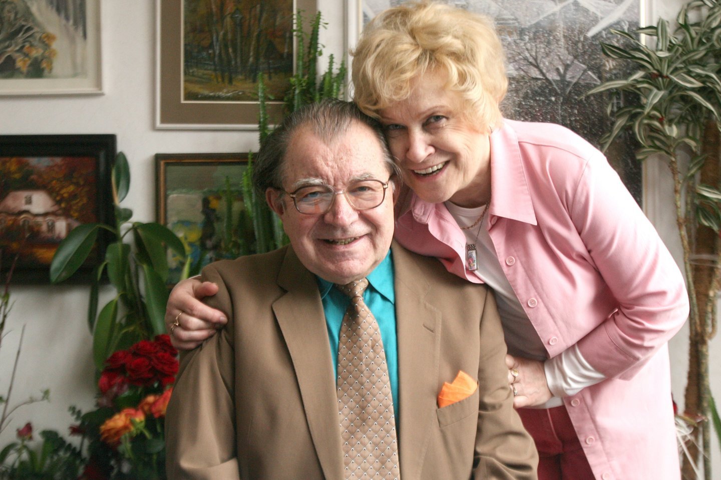  Mikalojus Novikas su Irena Novikiene skaičiuoja 58 metus bendro gyvenimo.<br>LR archyvo nuotr. 
