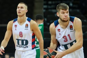 Ne geriausius laikus išgyvenančių ekipų dvikovoje Stambule „Anadolu Efes“ palaužė „Baskonia“ ekipą