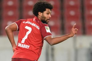 „Bayern“ saugas S. Gnabry surengė įspūdingą koncertą: pelnė tris įvarčius ir dukart asistavo R. Lewandowskiui
