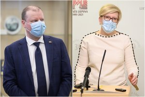 S. Skvernelis griežtas I. Šimonytės sprendimui: valdžia tiesiog bankrutavo