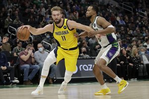 D. Sabonio pastangų neužteko: „Pacers“ krito prieš be G. Antetokounmpo žaidusią „Bucks“