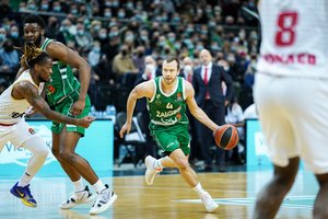 Eurolygos lietuviai. Tempęs ir gramzdinęs L. Lekavičius, tvirta A. Milaknio ranka ir nuvytęs M. Grigonis