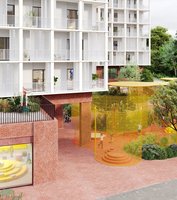 Architektai uždarame konkurse sprendė nelengvą uždavinį: 46 arų sklype Vilniuje sutalpinti 200 butų