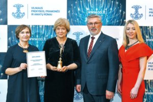 Apdovanotos geriausios Vilniaus Rūmų įmonės bei mokymo įstaigos