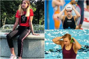 Sparčiai kylanti naujoji Lietuvos plaukimo žvaigždutė nusilenkė ir R. Meilutytei: „Rūta buvo ir tebėra autoritetas“
