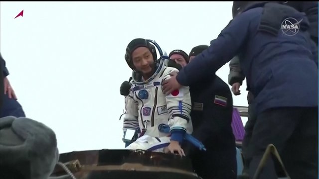 Į Žemę sugrįžo japonų kosmoso turistas: stotyje praleido 12 dienų