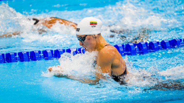 Pasaulio plaukimo čempionate Lietuvai užlipti ant nugalėtojų pakylos nepavyko: liko su dviem medaliais