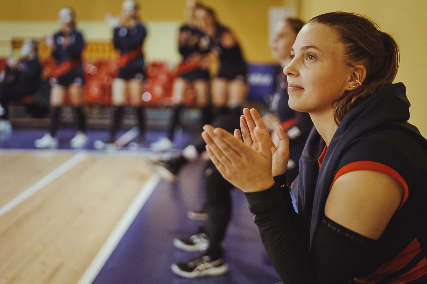 Jonavos „Aušrinės-KKSC“ komanda<br>Aušrinės-KKSC nuotr.