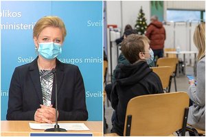 SAM kanclerė: revakcinacijos tempai džiugina, bet dėl vaikų skiepijimo daug nesitikima