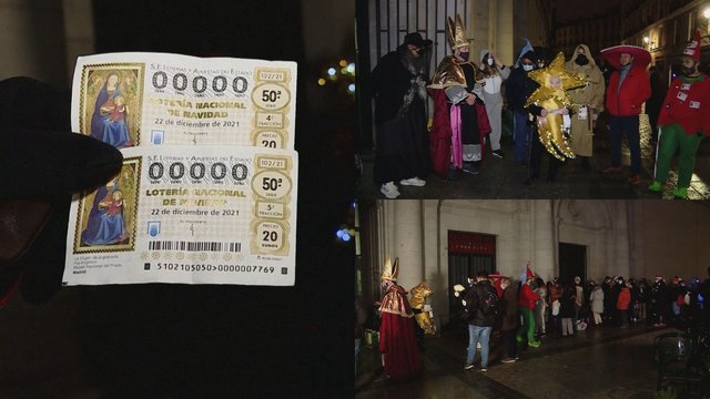 Ispanijoje nusidriekė žmonių eilės: pirmą kartą po pandemijos vykta 200 metų senumo kalėdinė loterija