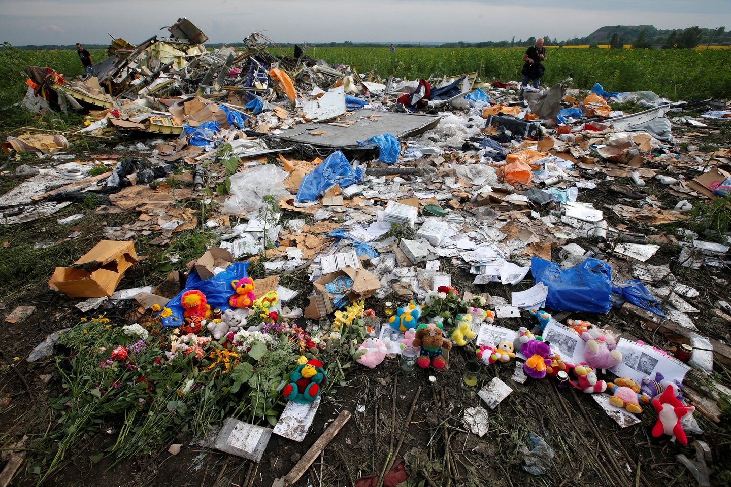 Iš Amsterdamo į Kvala Lumpūrą reisu MH17 skridęs orlaivis „Boeing 777“ buvo numuštas virš prorusiškų separatistų kontroliuojamos teritorijos Rytų Ukrainoje.<br>ReutersScanpix nuotr.
