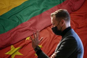 Gresiant užsienio investuotojų gamyklų uždarymui Lietuvoje, G. Landsbergis tikisi ES užtarimo dėl Kinijos