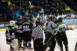 Prieš pertrauką Lietuvos ledo ritulio čempionate – lyderių dvikovos ir naujas rekordas