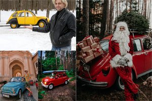 Mikroautomobilius kolekcionuojantis V. Mickevičius – apie netikėčiausius įvykius kelyje: vairuotojai to nebuvo matę gyvenime