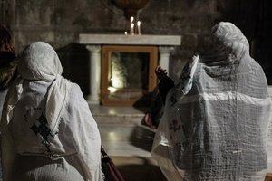 Koronavirusas temdo Kalėdų džiaugsmą bibliniame Betliejuje