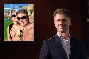 Kūčių vakarą Giedrius Masalskis parodė naują mylimąją