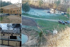 Vilniaus rajono gyventojai kanapinį namą pasistatė savo rankomis: atskleidė, kokių sunkumų tikėjosi mažiausiai