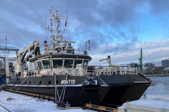 Klaipėdos universiteto laivo „Mintis“ akiratyje – ir cheminio ginklo sąvartos Baltijoje