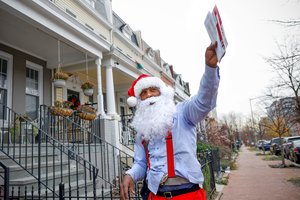 Vokietijos paštas atsakė į rekordinį skaičių laiškų, adresuotų Kalėdų Seneliui