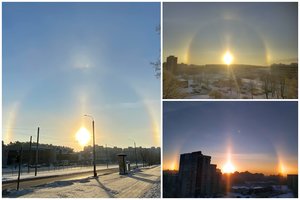 Vilniečius stebino įspūdingi gamtos reiškiniai – užfiksavo nuotraukose