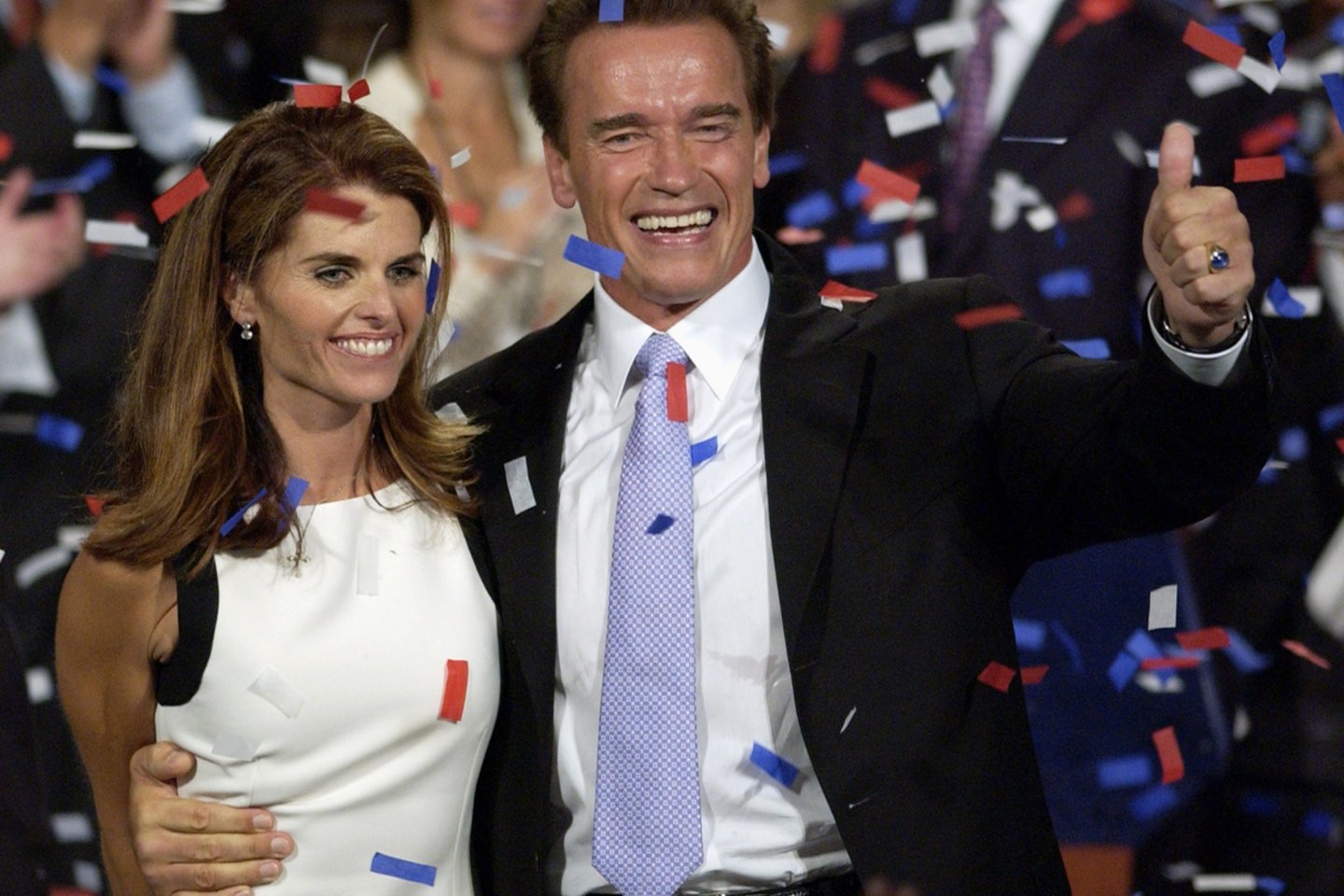  Po dešimtmečio trukusios skyrybų bylos Arnoldas Schwarzeneggeris išsiskyrė su Maria Schriver.<br> Scanpix nuotr.