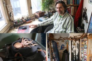 Poetas Dainius Gintalas: „Mano rašomasis stalas pirmiausia yra lova“