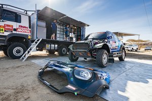 V. Žala testus prieš Dakarą pradėjo atsargiai, bet įsidrąsinęs spustelėjo akceleratorių iki dugno