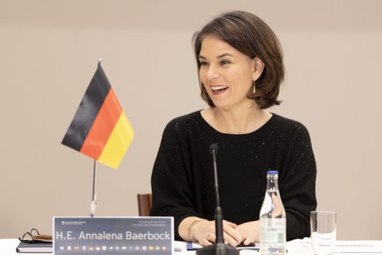 Vokietijos ministrė į Pekino olimpiadą nevyks, bet boikotas neskelbiamas