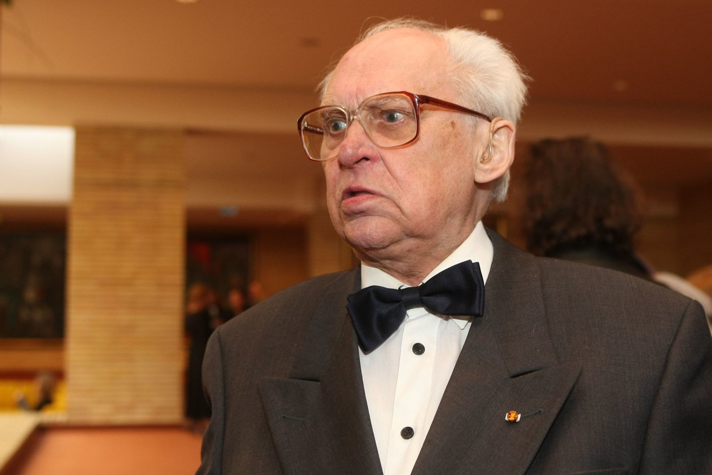 Kino operatorius, Nacionalinės kultūros ir meno premijos laureatas Jonas Gricius mirė vasario 1 dieną, eidamas 93-iuosius.<br>R.Jurgaičio nuotr.