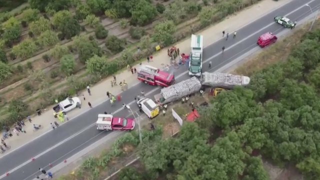 Čilėje – siaubinga autobuso avarija: žuvo mažiausiai devyni žmonės
