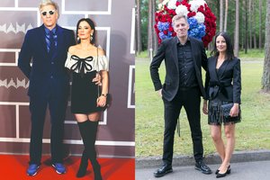 Saulių Prūsaitį žmona Agnė Kuzmickaitė puošia ne tik kurdama rūbus