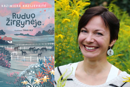 Knygos vaikams autorę vaikai įkvėpė išmokti jodinėti ir parašyti knygą