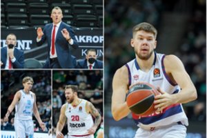 Eurolygos lietuviai: taikiklį suderinęs D. Motiejūnas, paniką varžovų gretose sėjęs R. Giedraitis ir lietuvių sambūris Vitorijoje
