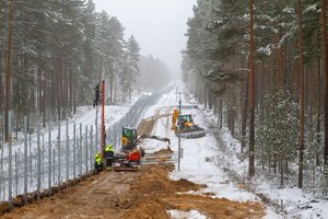 L. Kasčiūnas: pasienyje su Baltarusija – 150 kilometrų koncertinos, 10 kilometrų tvoros