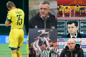 Žvilgsnis į pralėkusius šalies futbolo metus: rinktinės nuosmukis, didžiausias metų renginys ir neišnaudotas klubų šansas