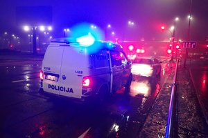 Naujųjų metų šventė baigėsi kelyje: policija sustabdė daugiau nei 3 promiles pripūtusį vairuotoją