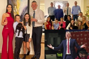 Prieš žinią apie koronavirusą – Šaras Naujuosius sutiko gausiame šeimos ir draugų rate