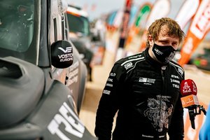 B. Vanagas po pirmo greičio ruožo: „Laukia įdomus Dakaras“