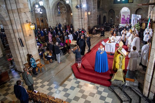 Pietų Afrikoje prasidėjo Nobelio taikos laureato arkivyskupo D. Tutu laidotuvių ceremonija