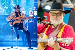 Ar atpažinsite, kuris garsus aktorius įkūnijo kantri muzikos tėvą Virgį Stakėną?