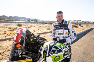 Paskutinę naktį dar viešbutyje likusį A. Gelažnininką nustebino Dakaro smėlio purumas