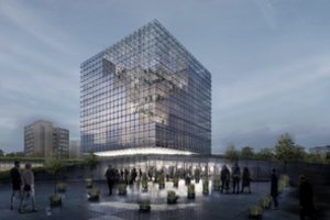 Statybų leidimą Lietuvos banko būstinei išdavė, tačiau projektą vis tiek teks keisti: priežastis – viena